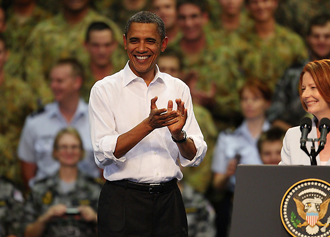 Eldo  on President Barack Obama And Australian Prime Minister Julia Gillard