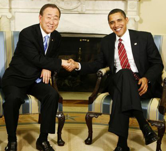 Eldo  on Un Secretary General Ban Ki Moon Meeets President Barack Obama In The