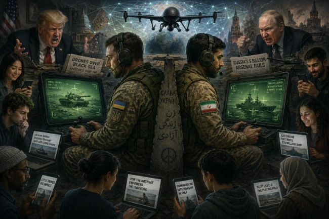 Big-Power Bullying Succumbs to the Internet and Drones